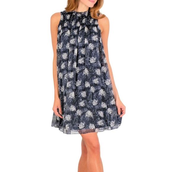 Joie Women’s Navy Baltic Print Mini Dress - Picture 2 of 9